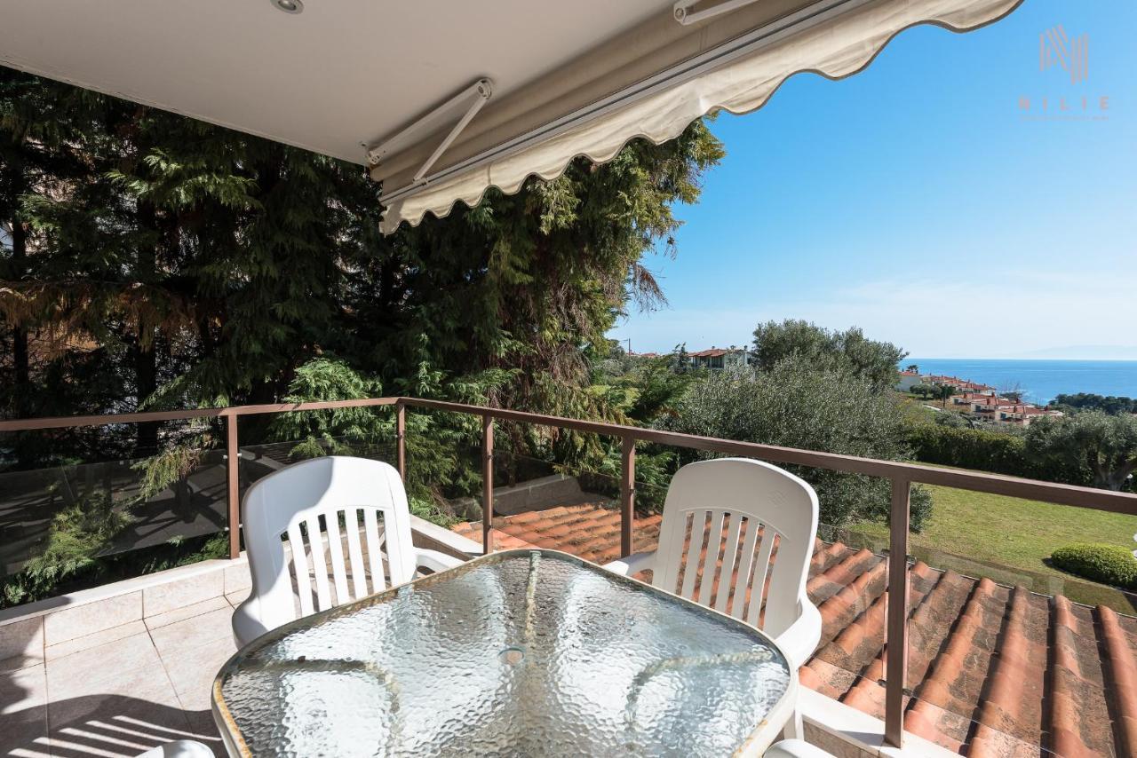 Breathtaking Villa, Nilie Hospitality Mgmt Possidi Bagian luar foto