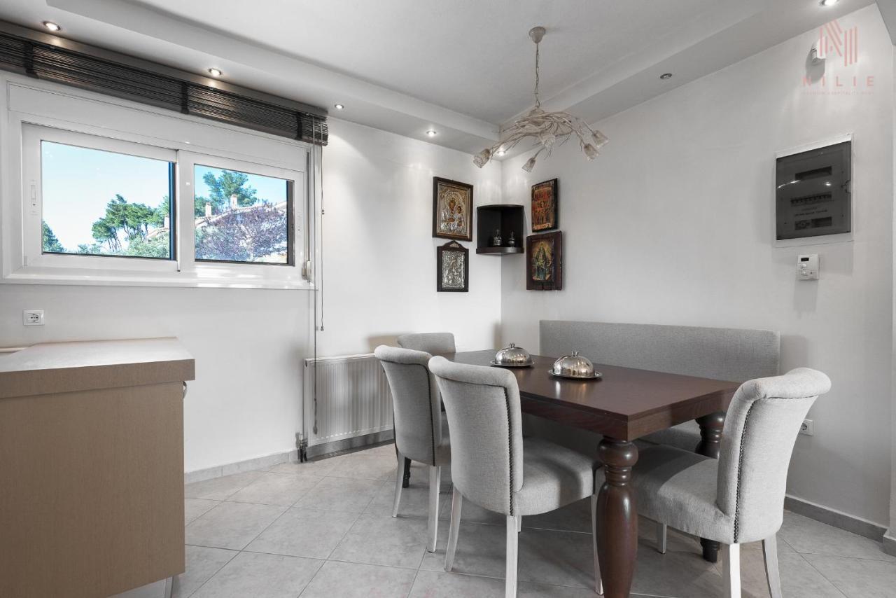 Breathtaking Villa, Nilie Hospitality Mgmt Possidi Bagian luar foto