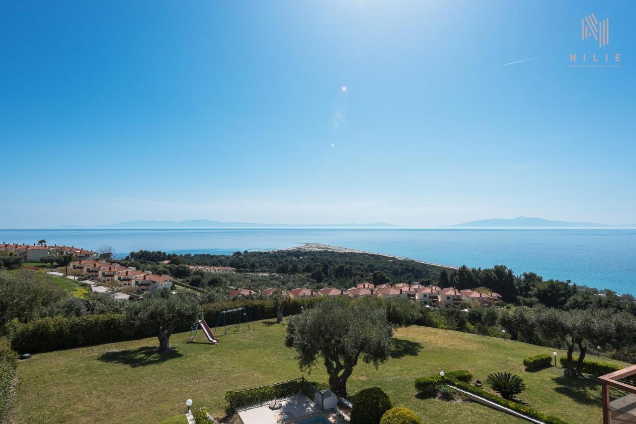 Breathtaking Villa, Nilie Hospitality Mgmt Possidi Bagian luar foto