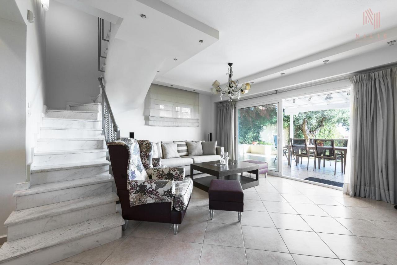 Breathtaking Villa, Nilie Hospitality Mgmt Possidi Bagian luar foto